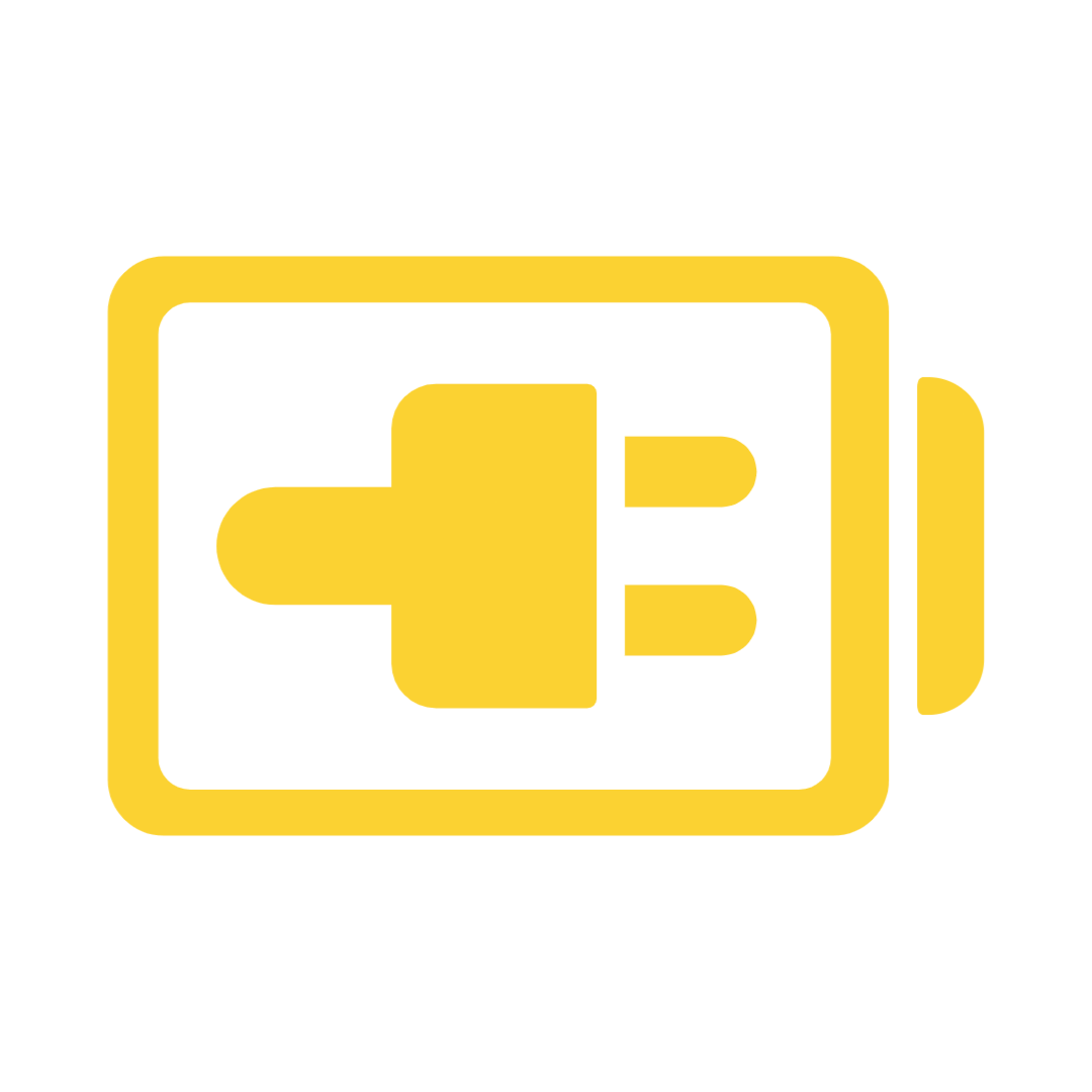 Icono representativo de electricidad